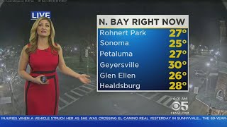 FROSTY MORNING:  Plunging temperatures send chill through Bay Area