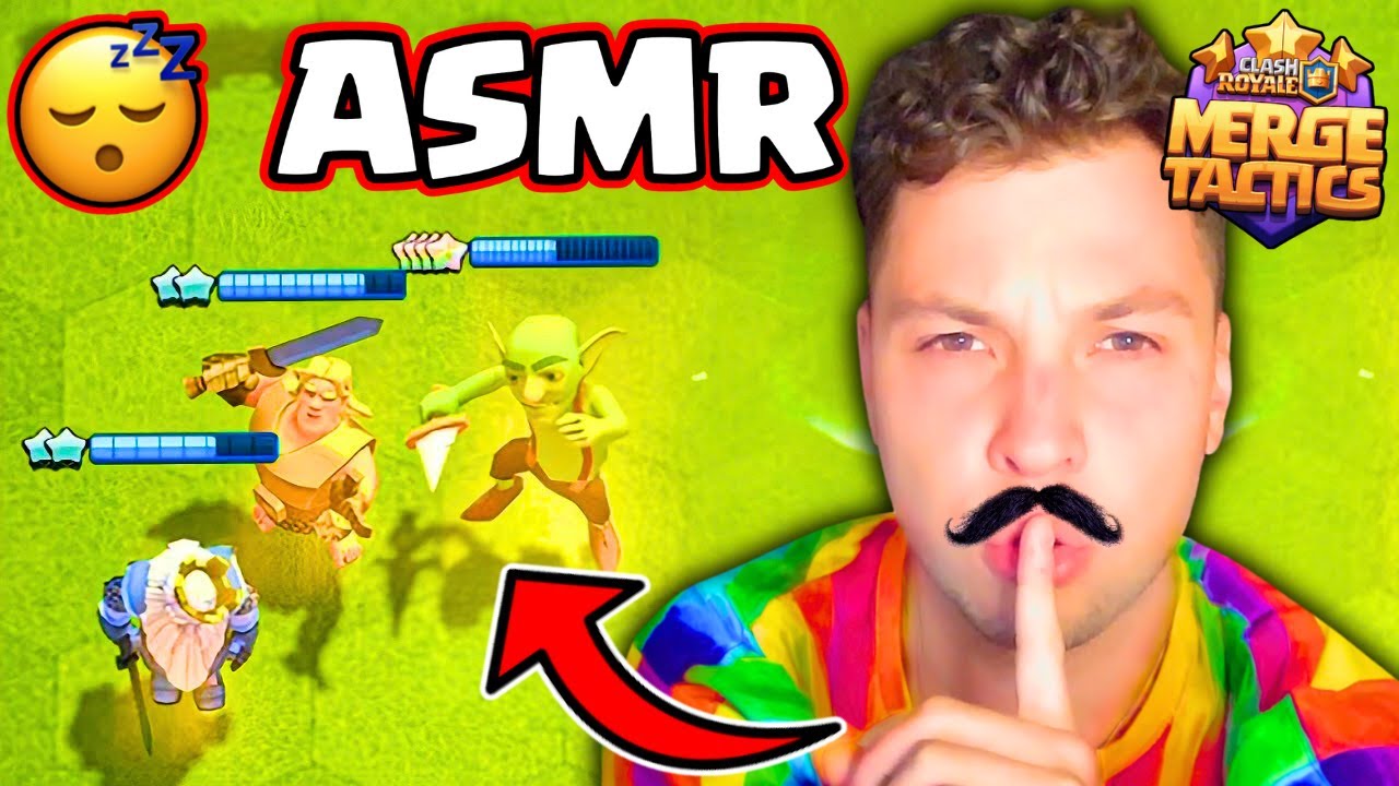 ASMR GAMING | How To Win Almost EVERY GAME In Merge Tactics!!! Relaxing Whispering 💤💤💤
