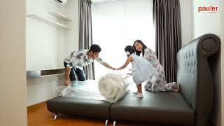 Pauler Bed In The Box ทนอนบรรจสญญากาศ สดยอดเทคโนโลยหลบสบายทสดจากอเมรกา