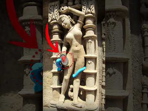 Ancient Indian pets?🤯😱 #pets #ancient #ranikivav #temple #snake #shorts #ytshorts #trending #india