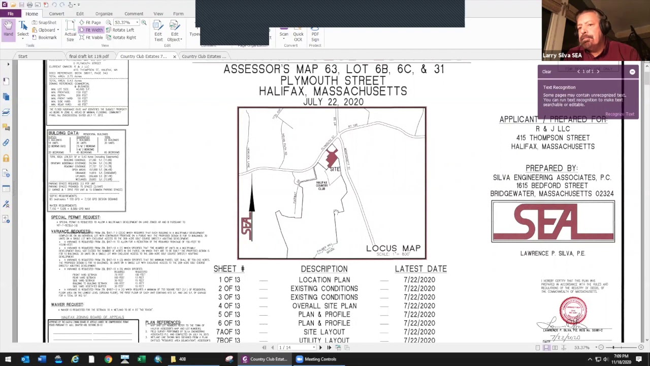 Halifax Zoning Board of Appeals 2020/11/18 YouTube