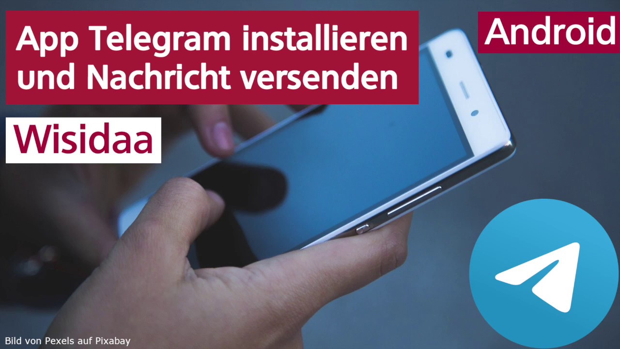Telegramm installieren und Nachricht verfassen - YouTube