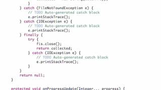Android Application Development   103   ProgressDialog and Correction