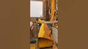 Putting a drawknife to work on some Osage #novembersouth #selfbow #bowandarrow #handtoolsonly