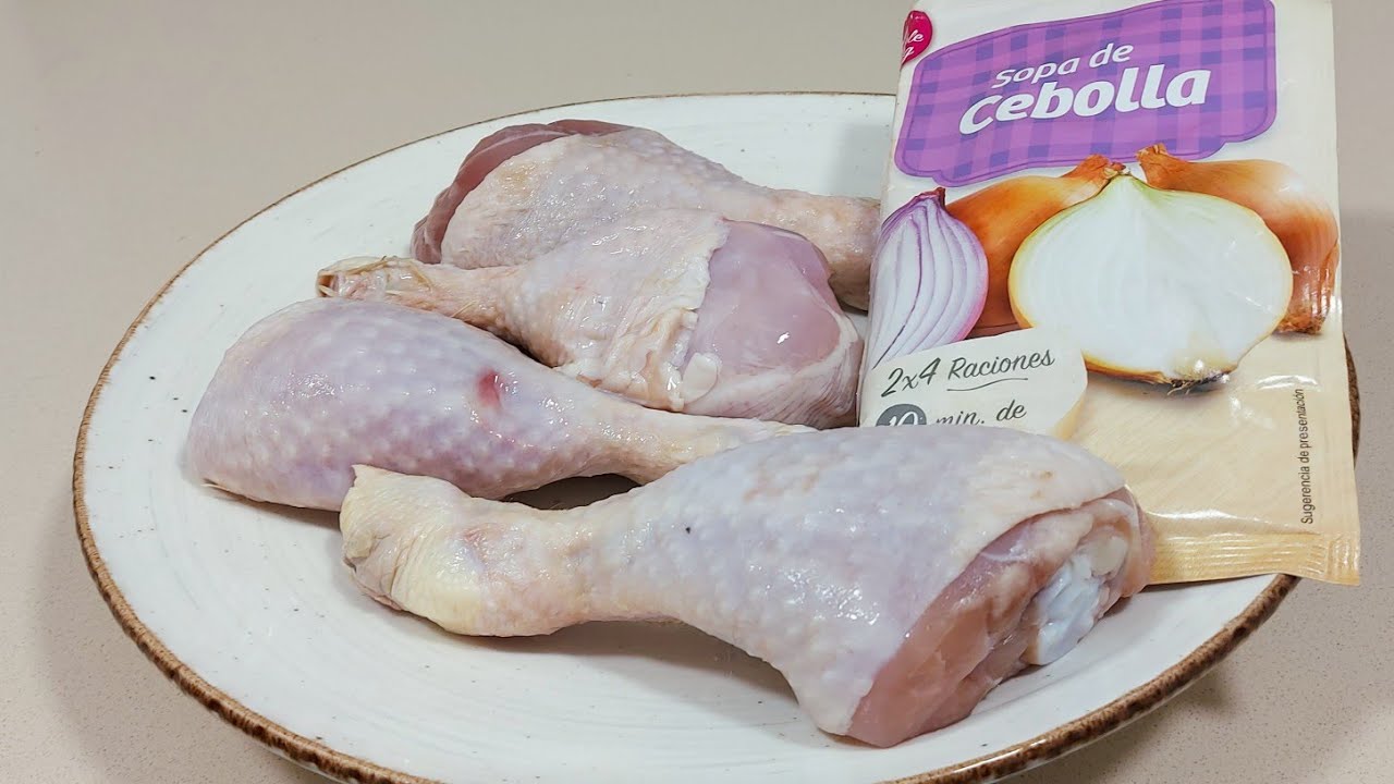 🍗 POLLO EN SALSA DE SOPA DE SOBRE SÓLO 3 INGREDIENTES // BEATRIZ COCINA