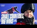 Showing The World How It's Done! 🤩❄️ | Winter Olympic Medals From Small Nations | Top Moments