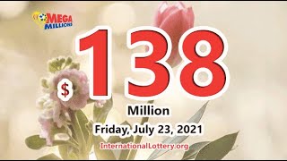 Result Of Mega Millions On July 21 Jackpot Rises To 138 Million Youtube Result Of Mega Millions On July 21 Jackpot Rises To 138 Million Youtube