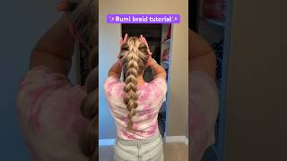 Step-by-Step Rumi Braid Tutorial 💜 Kpop Demon Hunters