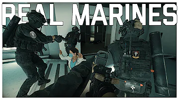 REAL Marines DESTROY the Hospital MAP on Ready or Not Adam update! #marines  #readyornotgame