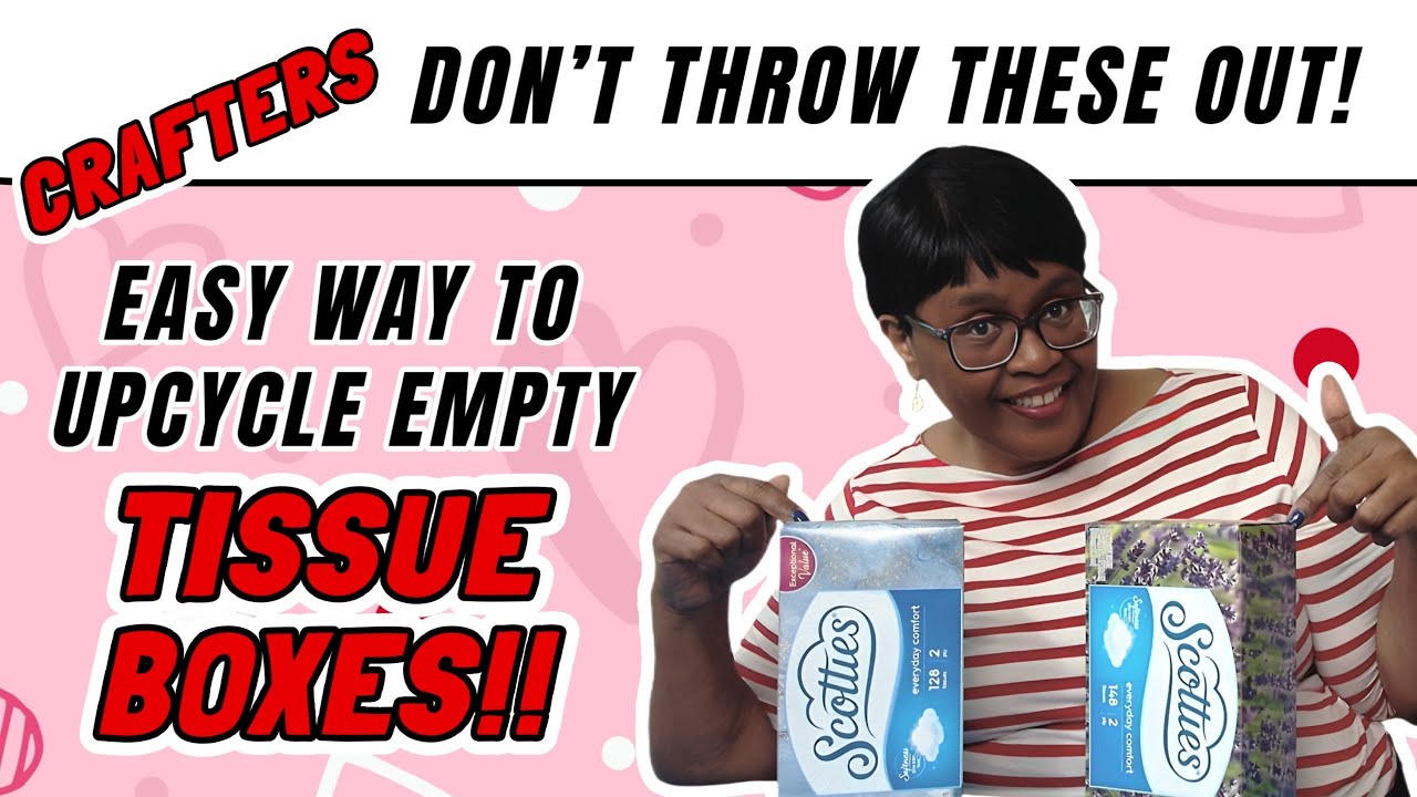 Очень просто!!! Полезная идея для пустых коробок для салфеток!