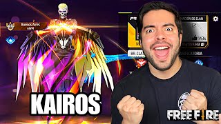 PROBANDO al NUEVO PERSONAJE "KAIROS" en DIRECTO! FREE FIRE - ANTORNIXXG