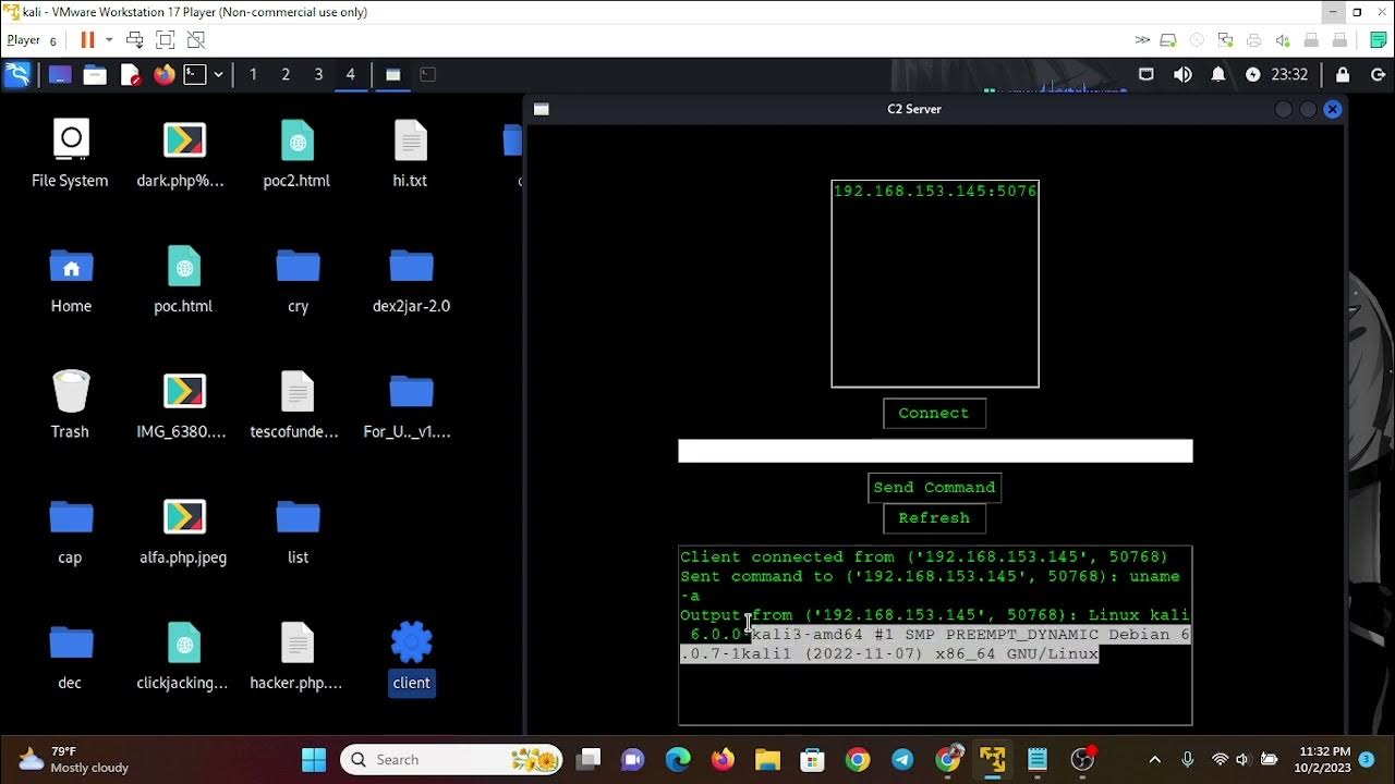 building c2 server with python from scratch - YouTube