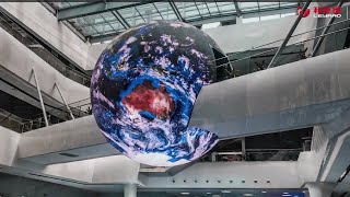 Leyard Museum Installations Overview| Creative Spherical Screen | Naked-eye 3D Screen| LED VideoWall