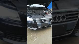 Audi A4 B8 работа двигателя