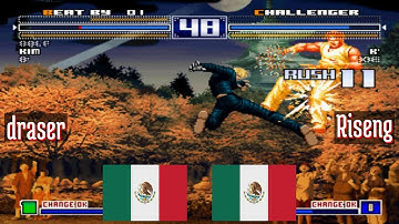 FT10 @kof2003: draser (MX) vs Riseng (MX) [King of Fighters 2003 Fightcade] Oct 3