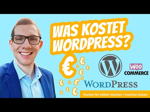 Was kostet WordPress? ? Aktuelle WordPress Kosten für einen Blog, Website, Webdesign oder Shop