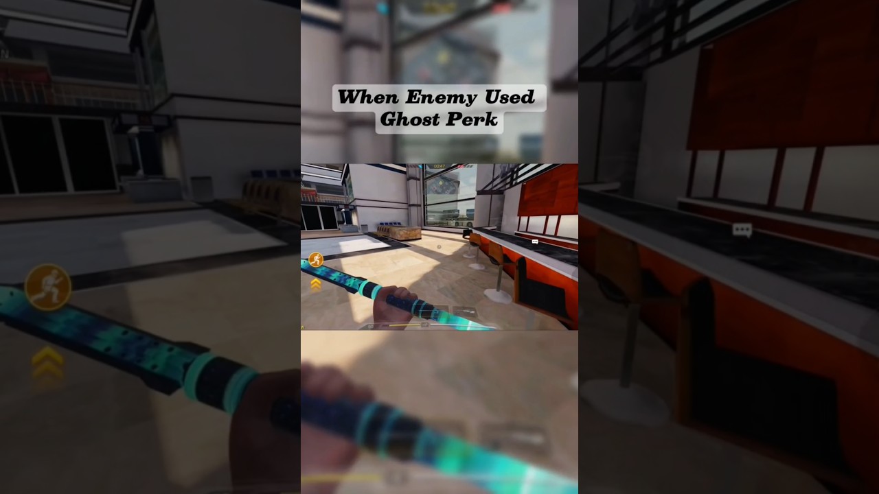 The Ghost Perk was beneficial to the enemy.