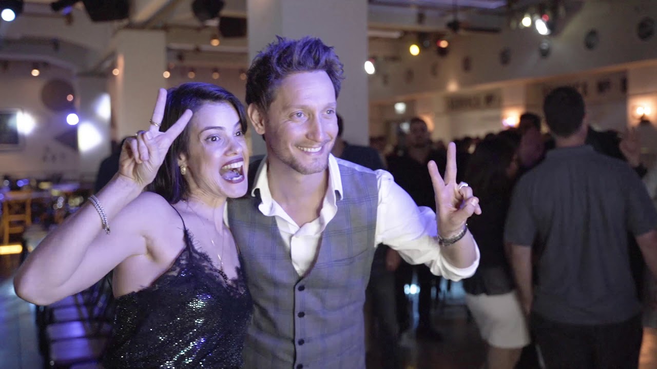 THE TWIN unit our 2-in-1 Standing unit and roaming mobile photo booth fun!