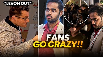 “Arjun! Arjun!” | Crowd goes wild as Arjun Erigaisi moves to FIDE World Cup Quarterfinals