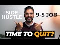 How to turn your SIDE HUSTLE into your MAIN HUSTLE | Step by Step Guide | Australian Passive Income