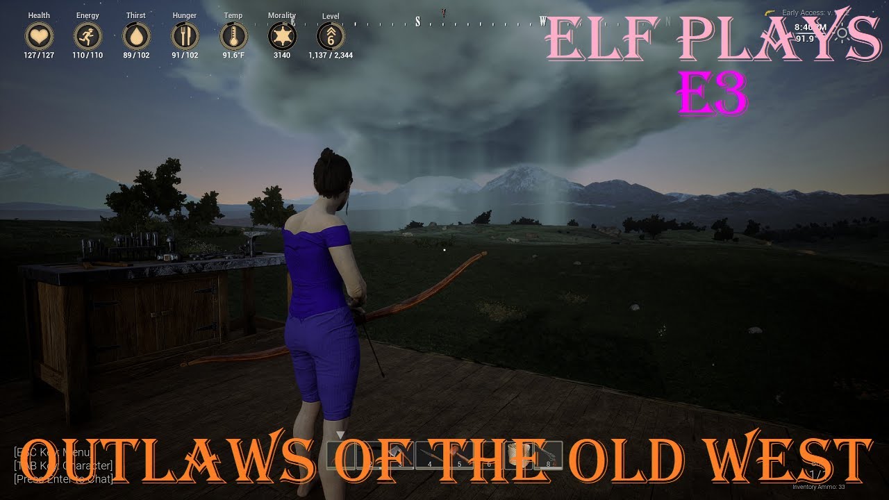 Elf Plays Outlaws Of The Old West E3! Bandits Are Sneaking Toward My ...