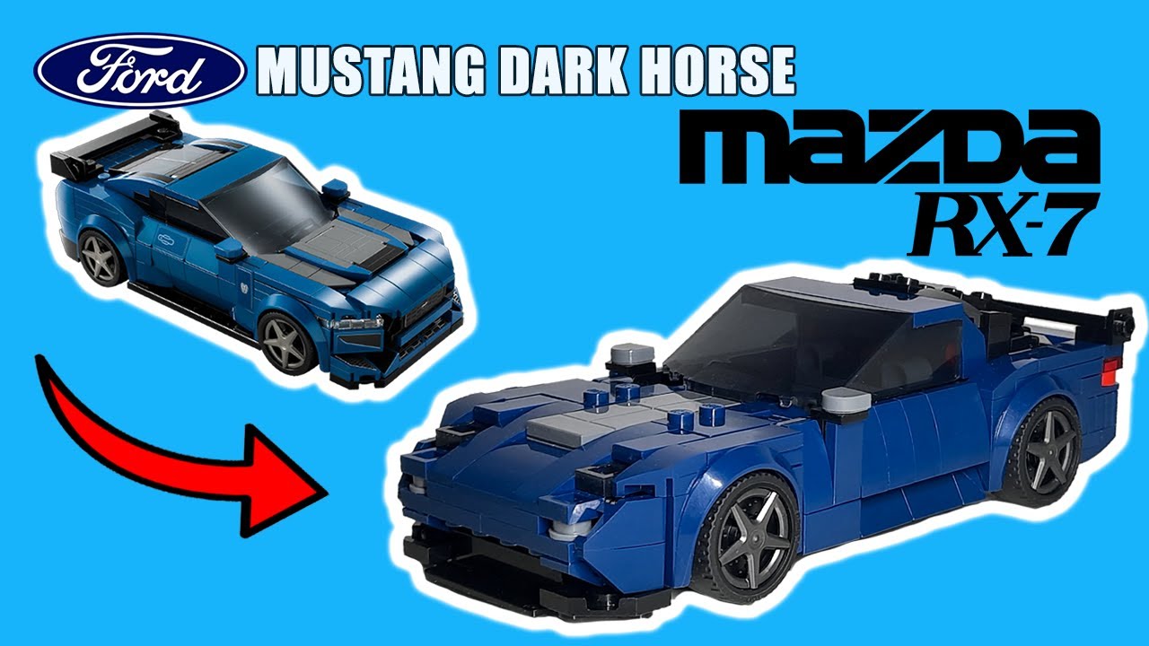 76920 Mazda RX-7 FC - Lego Speed Champions Alternative MOC