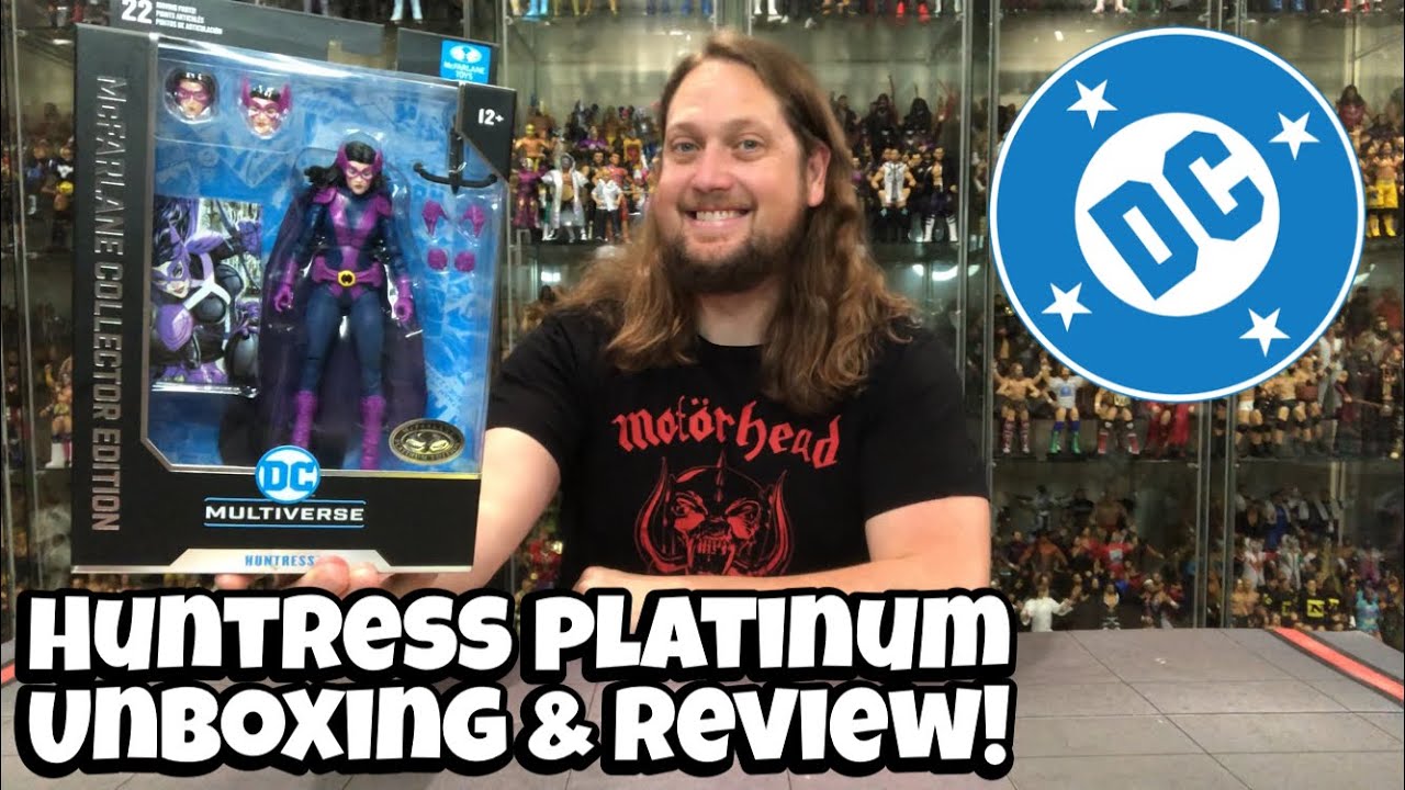 Huntress McFarlane DC Platinum Edition Unboxing & Review!