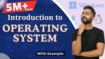 L-1.1: Introduction to Operating System and its Functions with English Subtitles