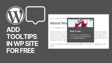 How to Add Tooltips in Your WordPress Posts and Pages? 💬