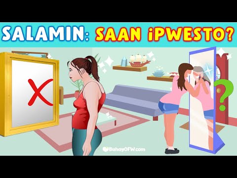 Ano swerteng pwesto ng salamin? Saan dapat ilagay tamang ayos ng salamin para yumaman