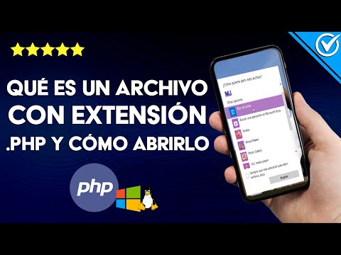 ¿Qué es un archivo con extensión .PHP y cómo abrirlos en Windows, Mac o Linux?