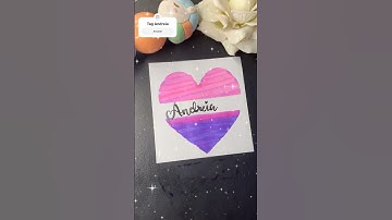 What’s your name comment below #shortsfeed #name #nameinitials #shorts#watercolor#creative#short#lv