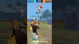 “1v3Clutch 😱 Unexpected Knockdown! | Free Fire”