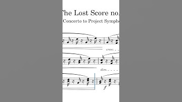 Thumbnail of the lost score no. iv [read the notes]