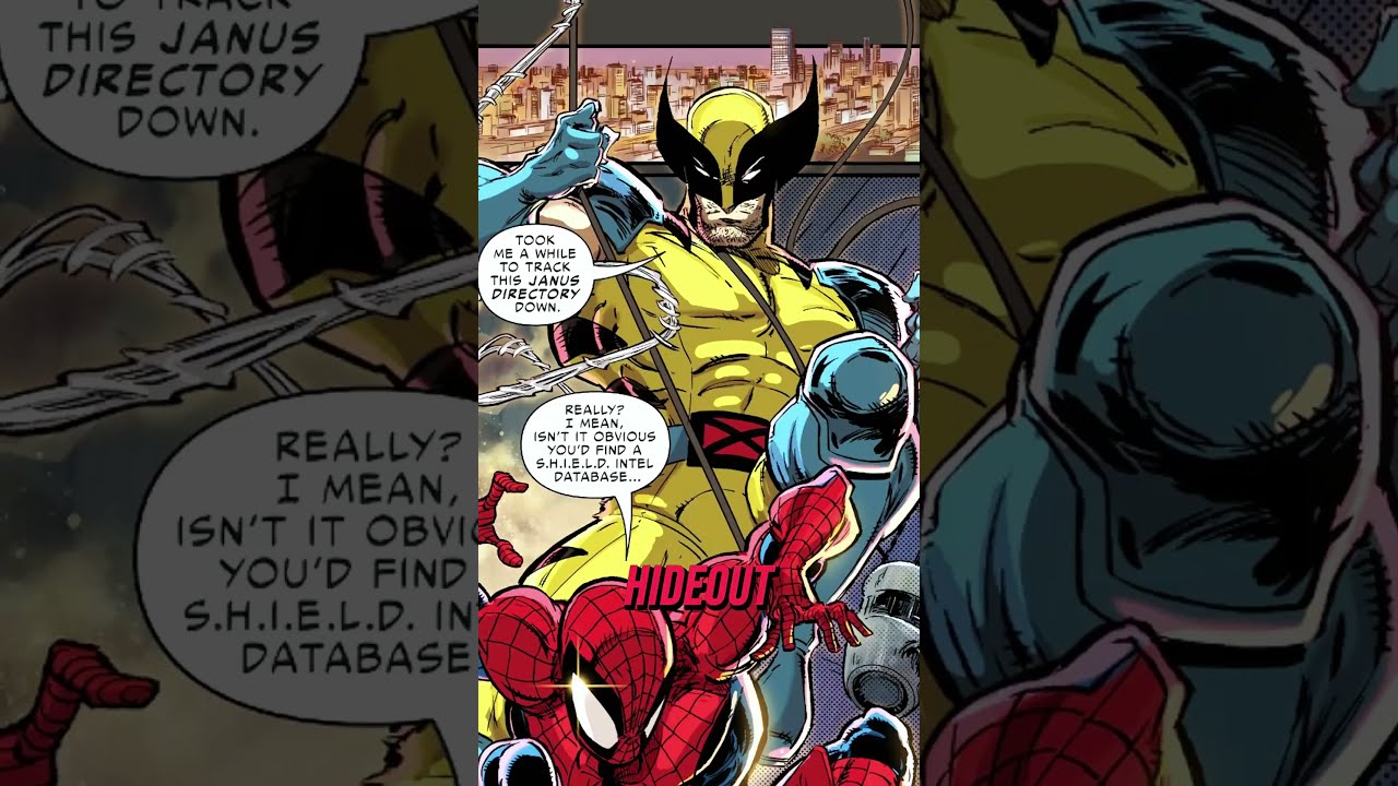 Wolverine Kidnapped Spider Man At Starbucks 