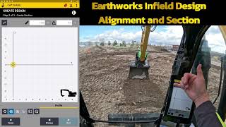 SITECH Intermountain Trimble Earthworks Infield Design Alignment and Section