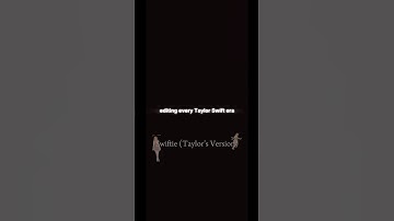 editing every taylor swift era *trying to (fearless) | #taylorswift