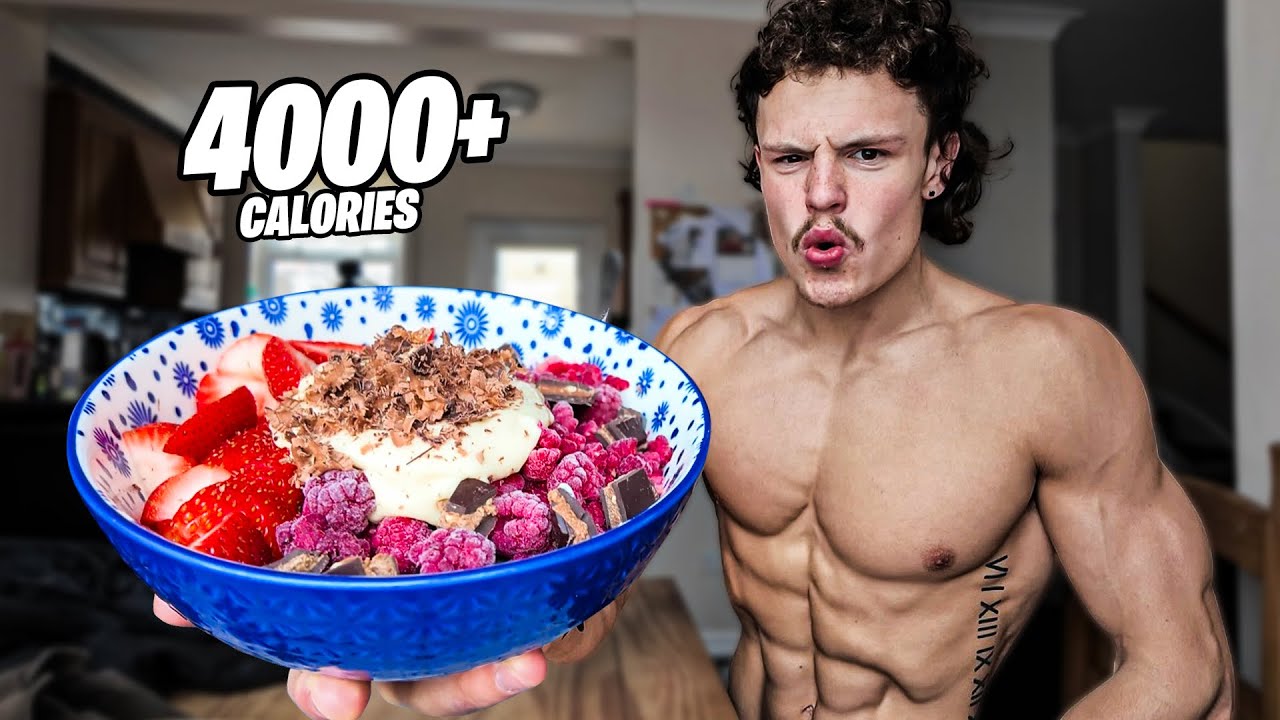 FULL DAY OF EATING TO BUILD MUSCLE