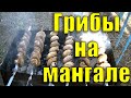 Шашлык из грибов это очень вкусно