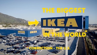 I took my son to the biggest IKEA in the world (or the US) - IKEA Burbank
