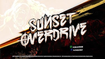 Sunset Overdrive Title Screen (Xbox One)