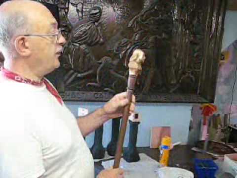 Don Park talks about the 225th Anniversary Walking Sticks he designed for Franklin County...