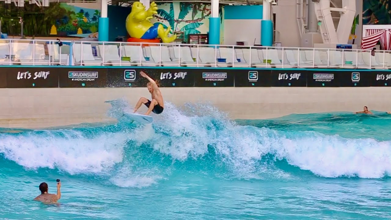 Skudin Surf at American Dream - Indoor Wave Pool