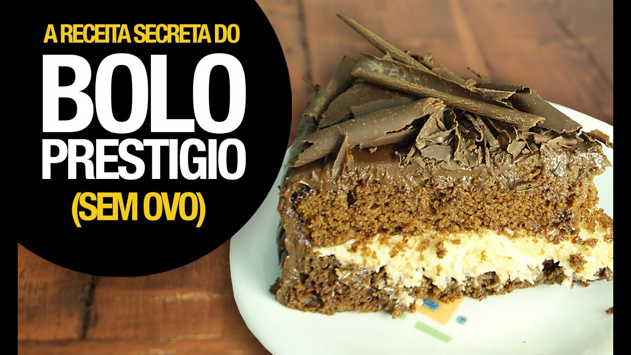 BOLO VEGANO PRESTÍGIO (SEM OVO RECEITA FÁCIL)
