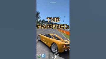 Watch THIS VIDEO to the end because there is a crash inside... Real Racing 3 💀 #shorts