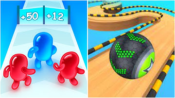 Join Blob Clash 3D vs Going Balls | Android iOS Mobile Gameplay Walkthrough