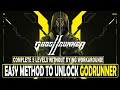 Ghostrunner 2 godrunner trophy guide  easy way to unlock godrunner complete 5 levels without dying