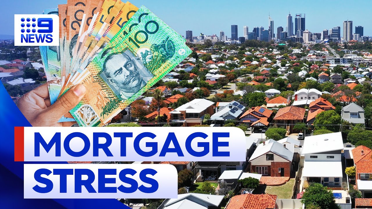 Australians at risk of mortgage stress at record high 9 News
