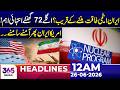 US and Iran Face Off Again! Fresh Tensions Emerge | 12AM Headlines | 365 Plus