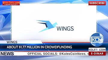 KCN: DAO platform WINGS raises $1 77 million from crowdfunding